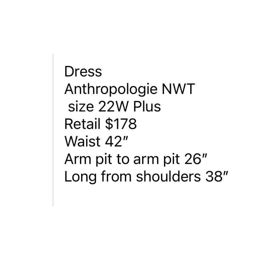 New Anthropologie x Maeve Sleeveless Tweed Mini Dress Size 22 - Picture 7 of 15